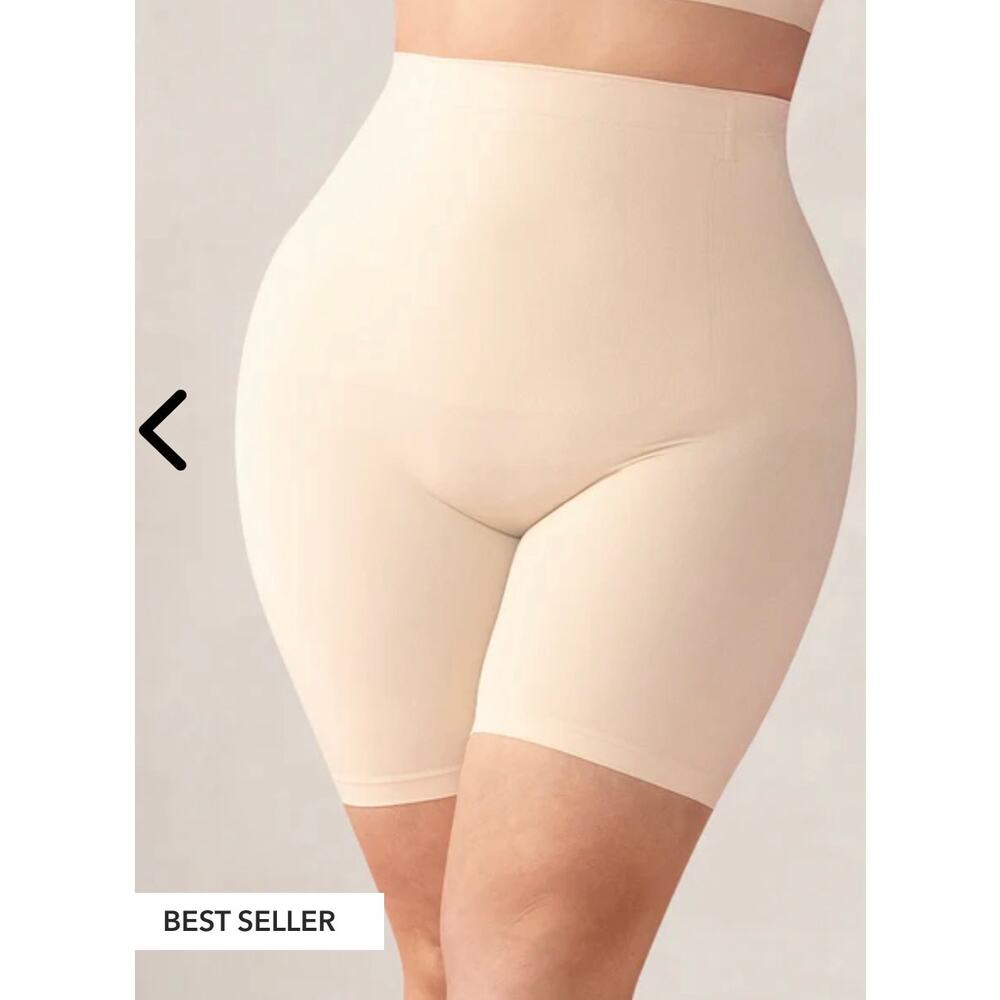 Brand New Shapermint Essentials M/L High Waisted Shaping Bottoms Beige